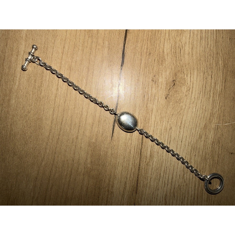 925 STERLING SILVER INTERLOCKING CIRCLE‎ BRACELET